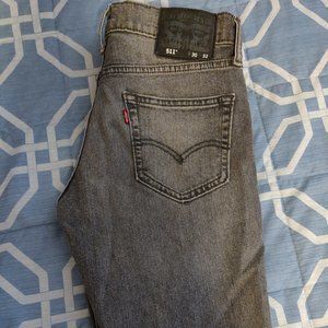 Levi's 511 Jeans (30 x 32) Gray